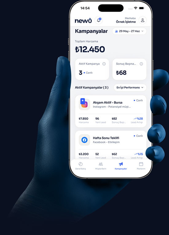 Newu App — Aktif Kampanyalar